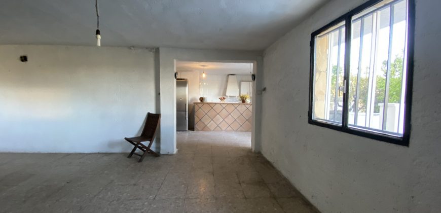 Casa en Can Mir en una sola planta, con jardín y piscina